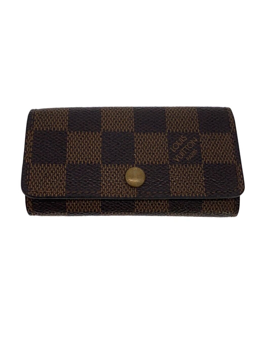 LOUIS VUITTON Multicles Ebene Brown Canvas Brown